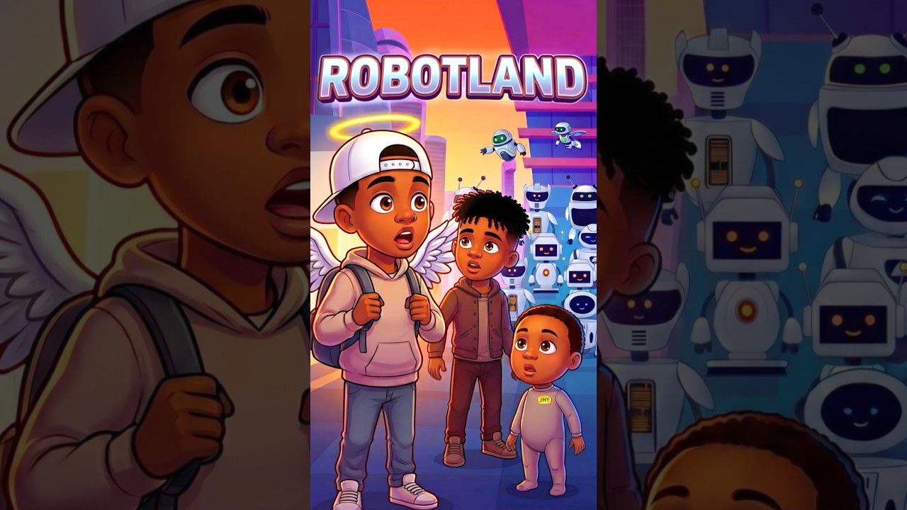 Rescuing Jett from Robotland! 🤖🚀 #robotland #scifi #adventure