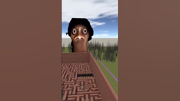 Destroying Hi My Name Is Aughh in Big Maze Nextbot Gmod