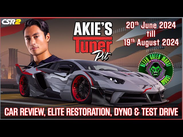 CSR2 | Akie's Tuner Pit | Elite Tuner - YouTube