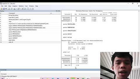 Praktek Stata dengan Data Time series, Cross Section, dan Data Panel.