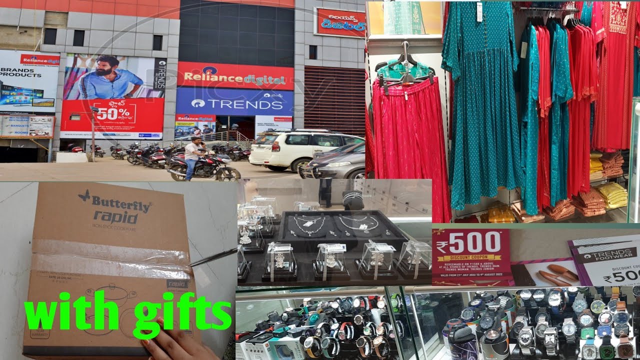 Reliance trends shopping, reliance trends in kurnool
