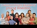 1 second of every episode of young sheldon all 7 seasons