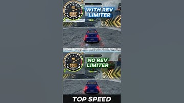 Chevrolet Cobalt SS TOP SPEED || With VS Without Rev Limiter || NFS MW #nfs #racing #shorts