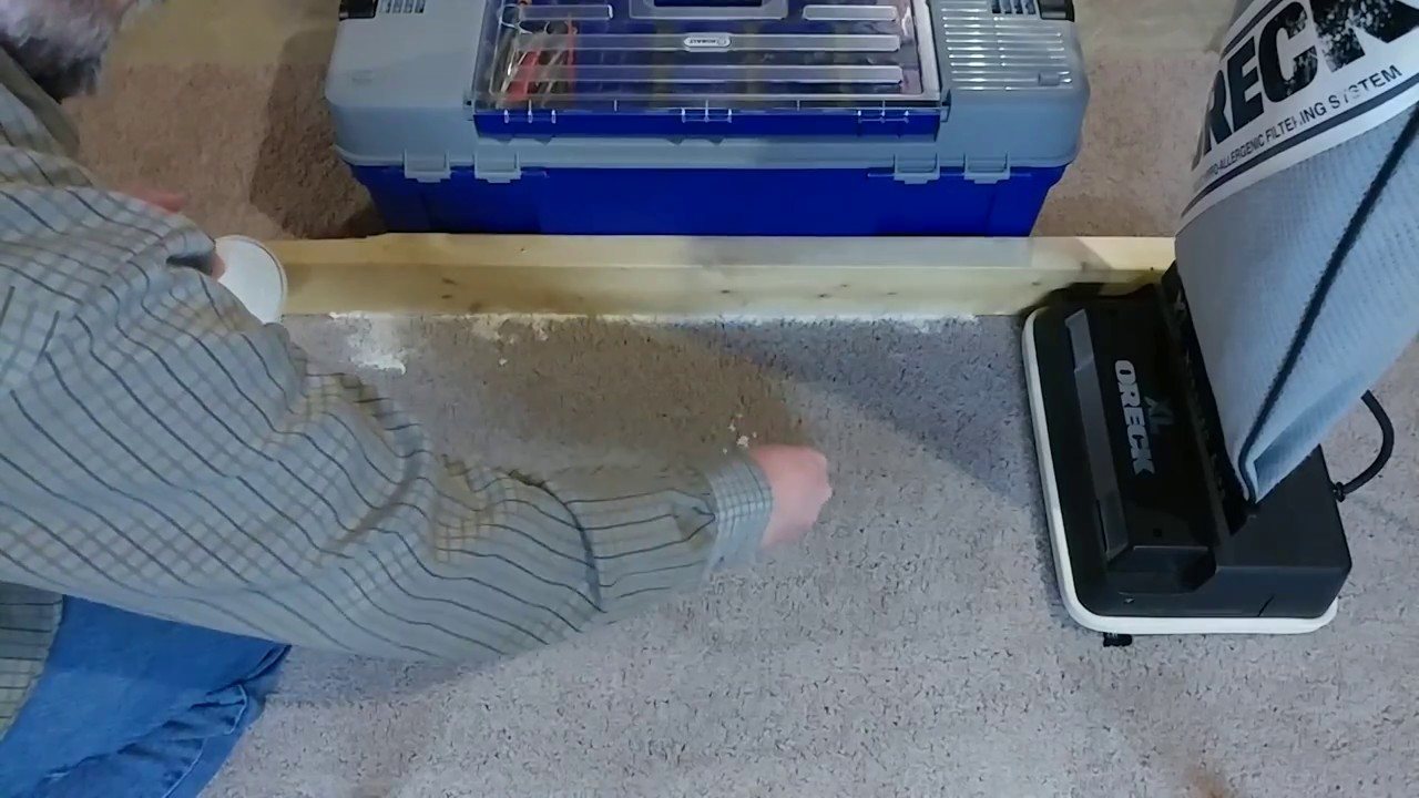 Carpet Edge Cleaning Using An Oreck XL2800 YouTube