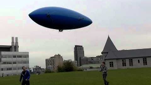 MkII ALTAV - Unmanned Finless Airship Flight Test - Integral Backstepping Control