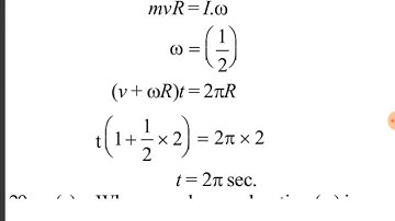 Rotational motion part 2 most important questions of neet