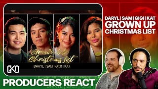 PRODUCERS REACT [ARCHIVE] - Daryl Ong, Gigi, Katrina Velarde, Sam Mangubat Grown Up Christmas List