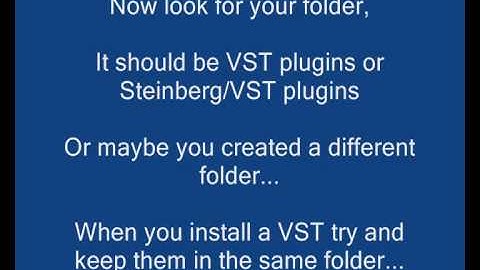 Installing VST for Reaper