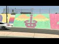 Massive mural dedicated at Las Vegas Arts District underpass