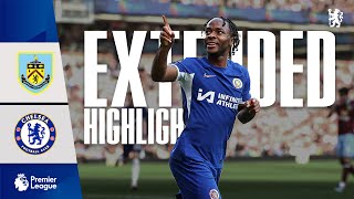 Burnley 1-4 Chelsea | Highlights - EXTENDED | Premier League 2023\/24 | Chelsea FC