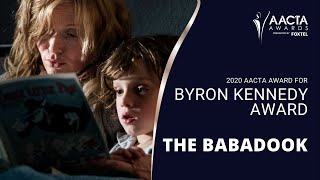 THE BABADOOK wins the Byron Kennedy Award | 2020 AACTA Awards