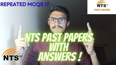 NTS Complete Solved Past Paper 2024 || Nts Test preparation || Tips and tricks to solve Nts