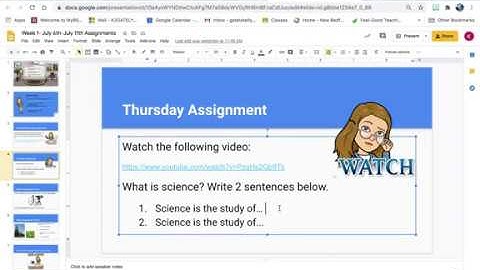 Week 1- Summer ELE Program Homework Assignment Instructions