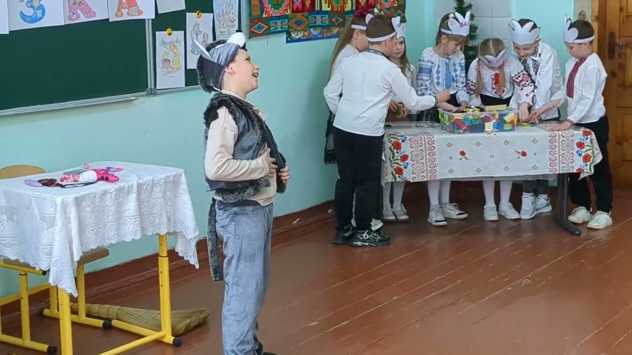 Казка  на сучасний лад «Вовк і семеро козенят»