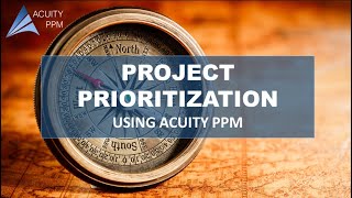 Project Prioritization in Acuity PPM 2023