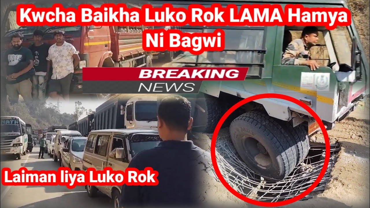 Kwcha Baikha Luko Rok Khowai To Subalsing To Agartala Road Thang Phai Lama Oh Lama Hamya Ni Bagwi 