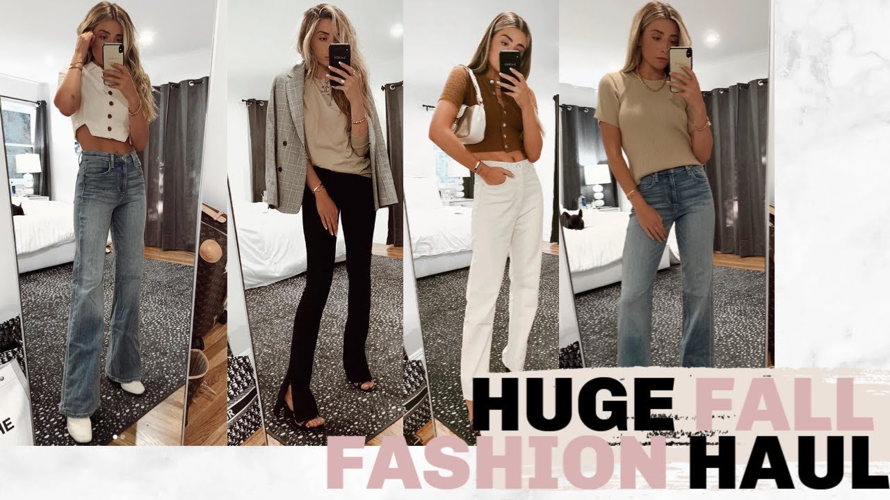 BIGGEST FALL FASHION TREND HAUL! ALL NEW STYLE! | Lauren Elizabeth