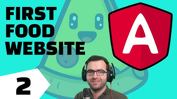 Build Your First Food Website Using ANGULAR - Part 2 - Create Header Component - CSS Part