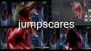 jurassic night's 2 all jumpscares new sound effects