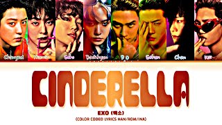 EXO 엑소 - Cinderella Lirik dan Terjemahan Indonesia | Color Coded Lyrics [Han/Rom/Ina]