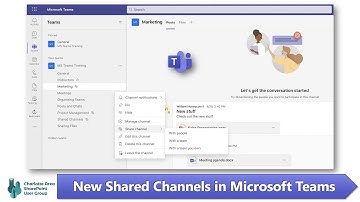 New Shared Channels in Microsoft Teams with Andy Huneycutt