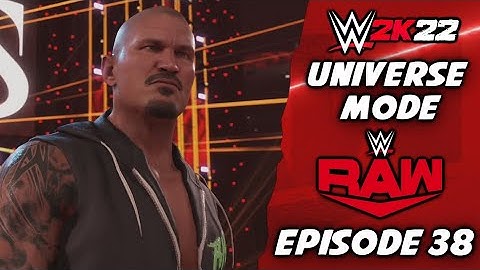 WWE 2K22 - Universe Mode - Raw Episode 38 (Raw Old School)