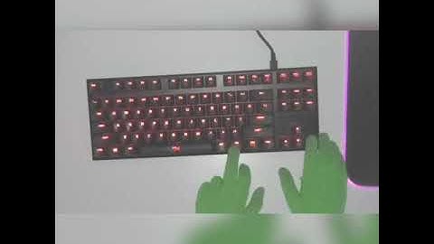 HyperX alloy fps pro review (cherry mx red)