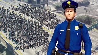 PLAYING as THE POLICE in a ZOMBIE Outbreak! (GTA 5) PLAYING as THE POLICE in a ZOMBIE Outbreak! (GTA 5)