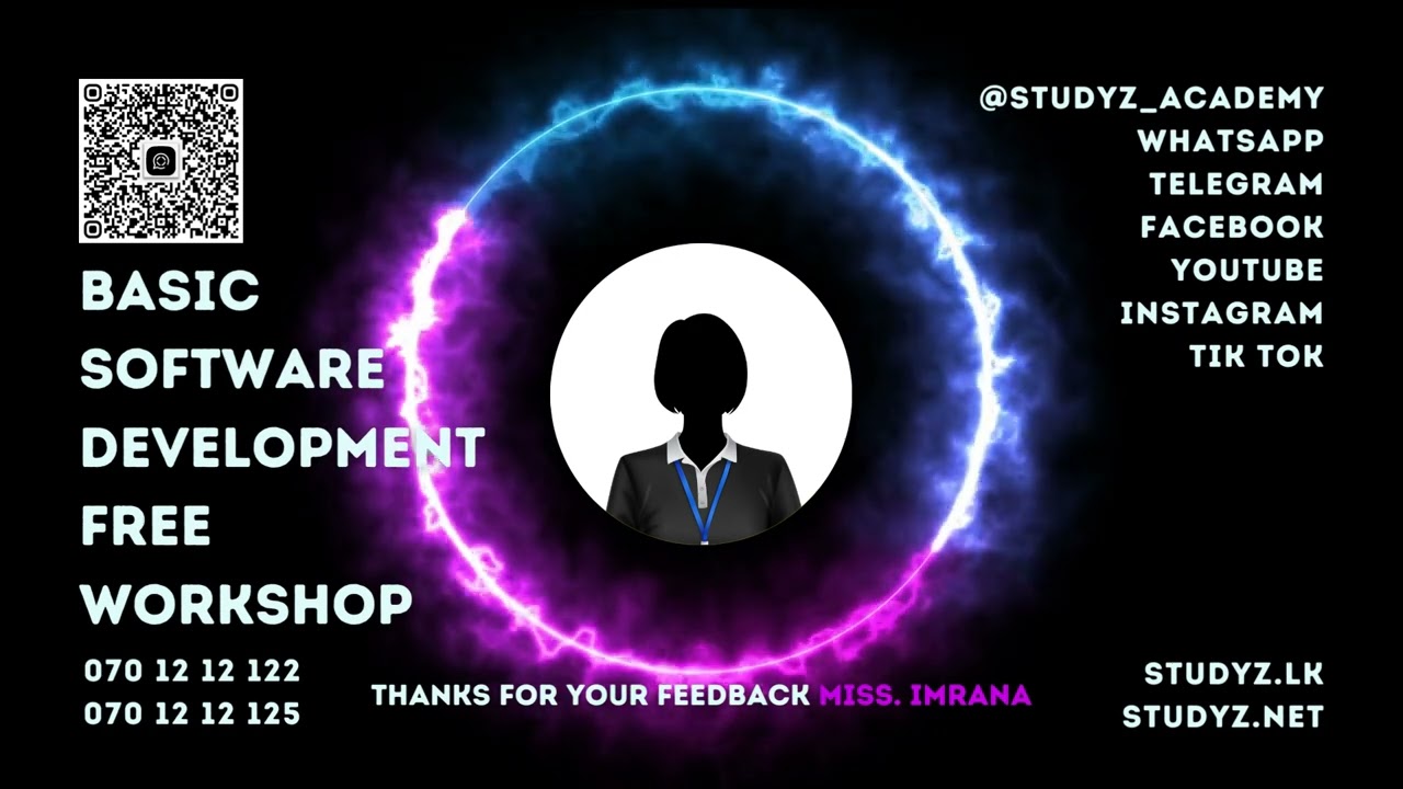 Student Feedback | Basic Software Development Free Workshop | Miss. Imrana | Studyz Academy
