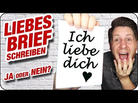 Video: Wie schreibe ich einen Liebesbrief (mit Bildern)