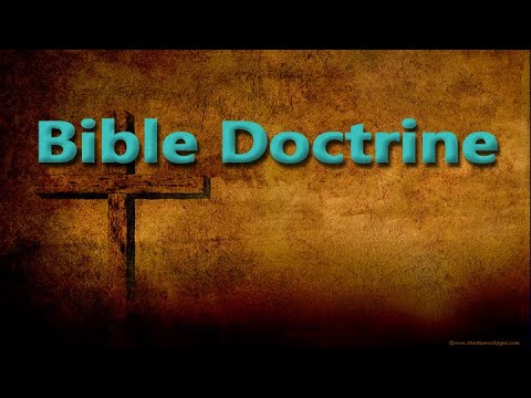 1 Bible Doctrine - Introduction - YouTube