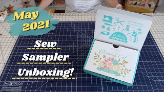 May 2021 Sew Sampler with Bright Side Quilt Block #2