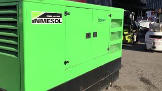 HE002 - 2015 Inmesol Model IV145 130 KVA Silenced Enclosed Diesel Generator