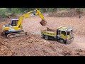 บอกอีกอย่างทำอีกอย่าง!!! Dump truck Excavator