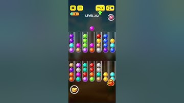 Ball Sort Puzzle 2021 Level 272 Walkthrough Solution iOS/Android