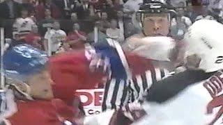 Dave Manson vs Lyle Odelein Apr 17, 1997