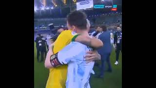 Messi Neymar Hugging Each Other Emotionally in Different Songs
