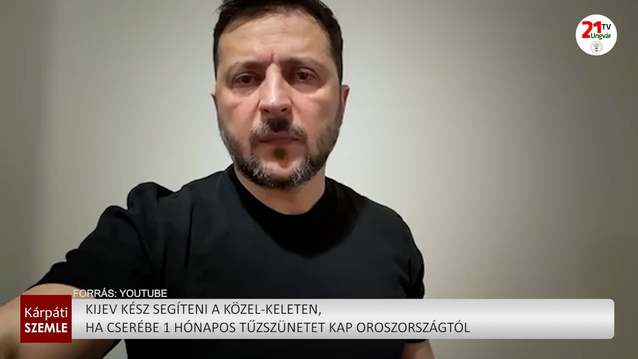 Kijev kész segíteni a Közel Keleten, ha cserébe 1 hónapos tűzszünetet kap Oroszországtól