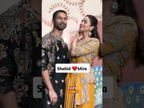 Shahid Kapoor Wife Mira Rajput Bollywood Best Couple Shahidkapoor Mirarajput Couple 