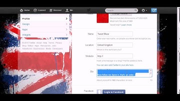 How to update your twitter profile (basic)