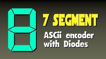 7 Segment display encoder (with diodes)