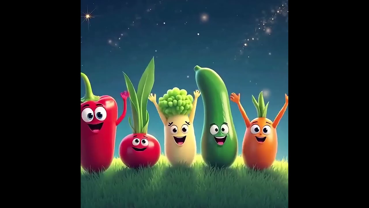 Kids learn-Numbers, Colours & Veggies Names*While Jumping , Reaching, Dancing & celebrating Health