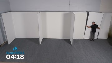 Build a Room in Minutes: SwiftWall Click Timelapse