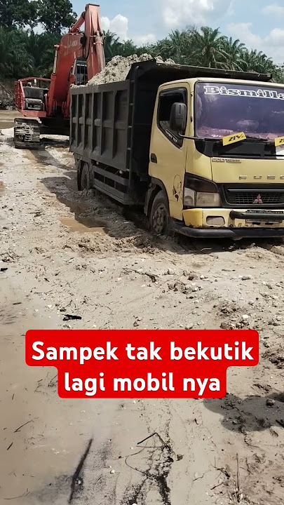 terlihat sengsara supir nya #automobile #xcavator #offroadngalas