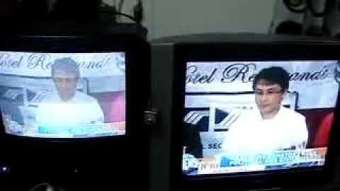 Digital Analog TV Comparison - Digital Cliff Effect