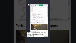 CSS Syntax Part 2 - #w3schools #css #webdevelopment screenshot 1