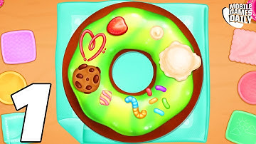 Donut maker Cooking games - Fun Baking Game For Kids - Gameplay Part 1 (iOS, Android)