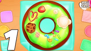 Donut maker Cooking games - Fun Baking Game For Kids - Gameplay Part 1 (iOS, Android) screenshot 5