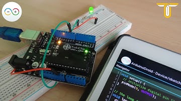 How to Program Arduino UNO Using Android Phone | ArduinoDroid tutorial | HINDI