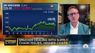J.M. Smucker CEO on dealing with supply chain issues, higher costs
